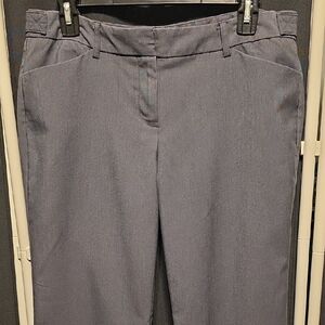 Joe B Gray Pants with Pink Trim